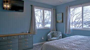 4 chambres, fer et planche à repasser, Wi-Fi gratuit, draps fournis