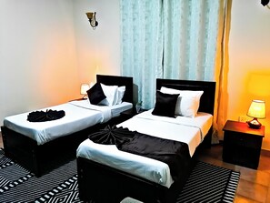 6 soverom, strykejern/-brett, wi-fi og sengetøy