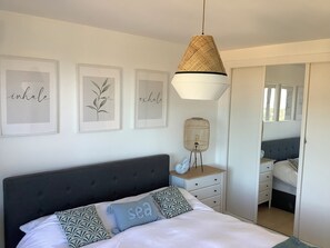 3 bedrooms, iron/ironing board, travel cot, WiFi