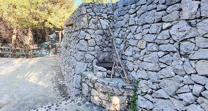 Trullo mit privatem Meerzugang & Büro (Haus F)