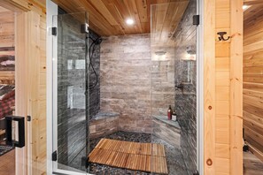 Shower, towels