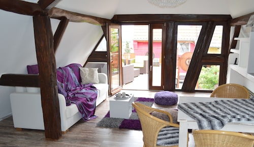 GemĂŒtliche Ferienwohnung mit Terrasse in der NĂ€he Karlsruhe