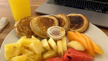 Free daily full breakfast