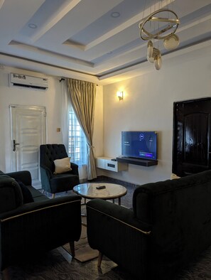 Living area - Rosemary's Residence
one and two bedroom serviced apartment (Okpanam)