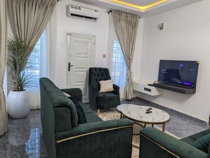 Living area - Rosemary's Residence
one and two bedroom serviced apartment (Okpanam)