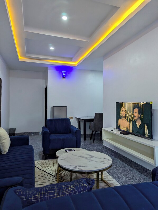 Living area - Rosemary's Residence
one and two bedroom serviced apartment (Okpanam)
