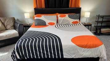 1 quarto, Wi-Fi, roupa de cama