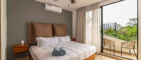 Een strijkplank/strijkijzer, gratis wifi, beddengoed