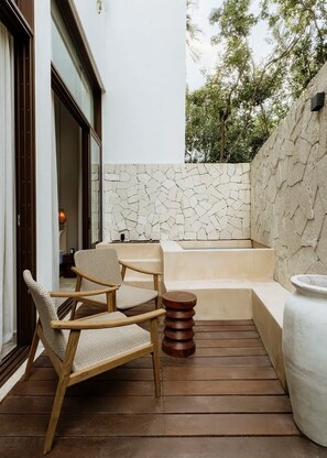 Terrace/patio - Naiik Jungle Retreat Private Pool Beach Club (Tulum)