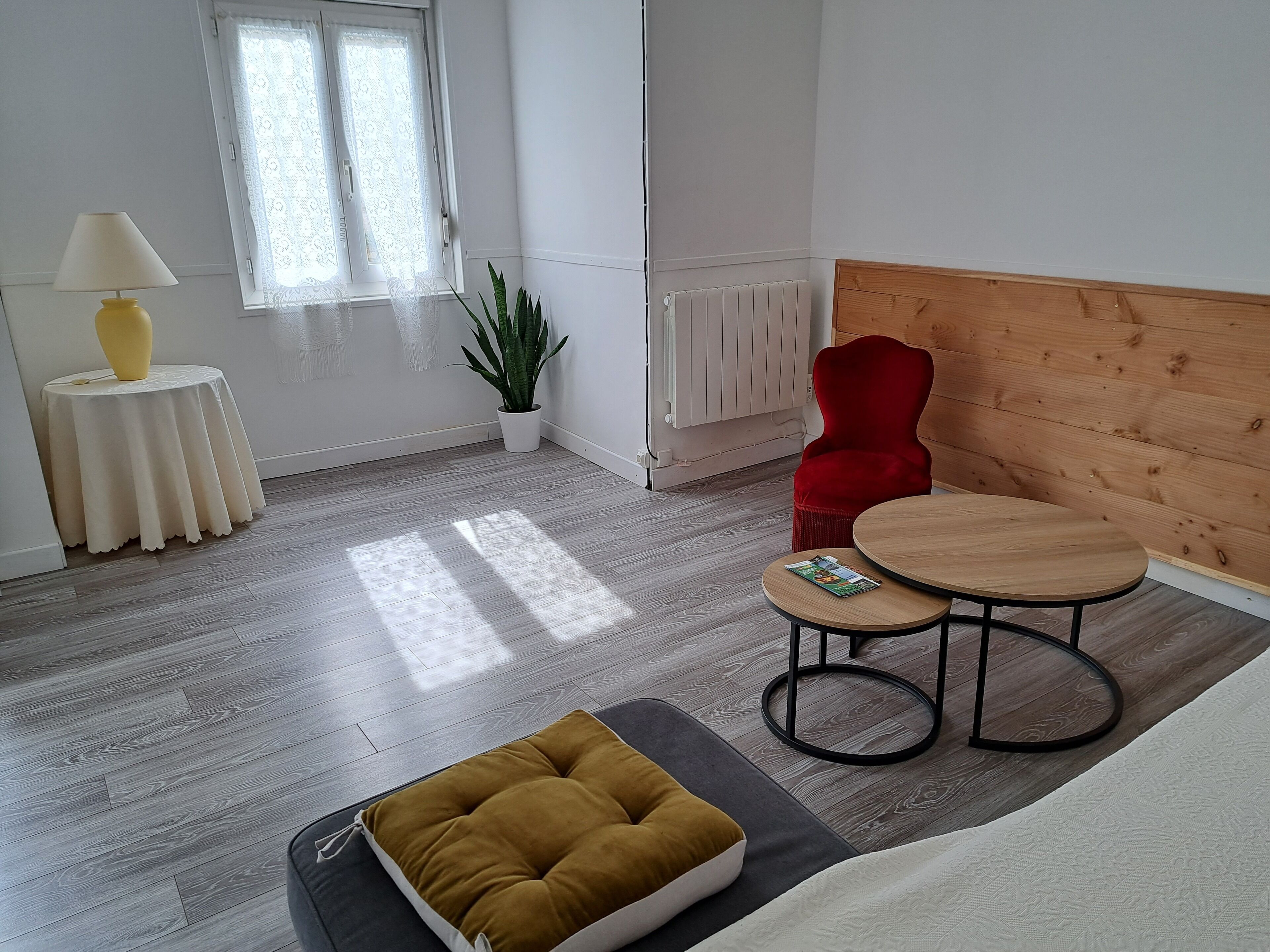 2 chambres, draps fournis