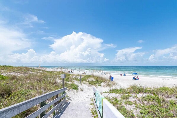 Beach nearby