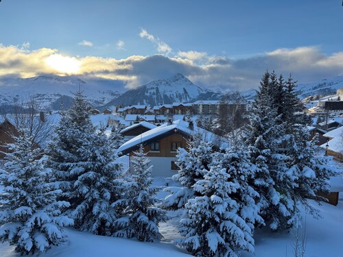Chalet La Toussuire proche des pistes 12 pers
