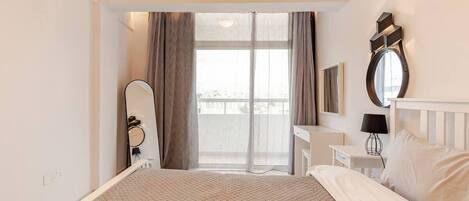 1 soveværelse, strygejern/strygebræt, gratis Wi-Fi, sengetøj