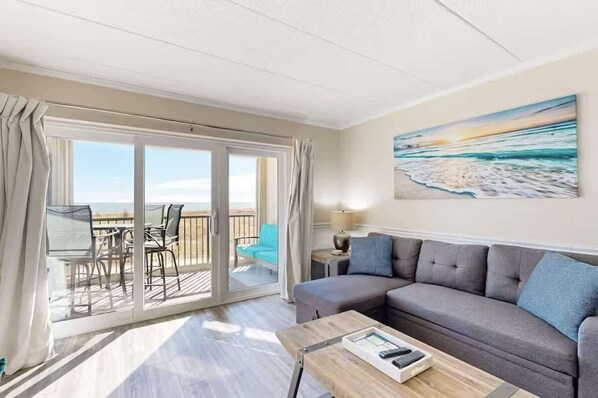 TV - Sandpiper Dunes 105 | Ocean front (Ocean City)