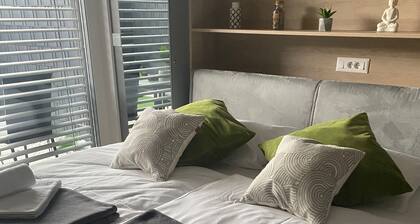 Oasis of Energy - Sunny & Cosy Studio + Patio near AC, wifi, workspace
