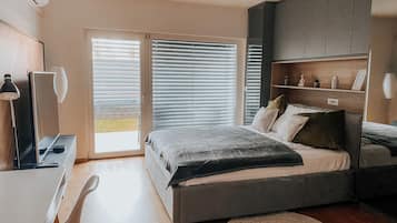 1 chambre, bureau, Wi-Fi, draps fournis