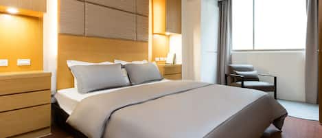 3 soverom, strykejern/-brett, wi-fi og sengetøy