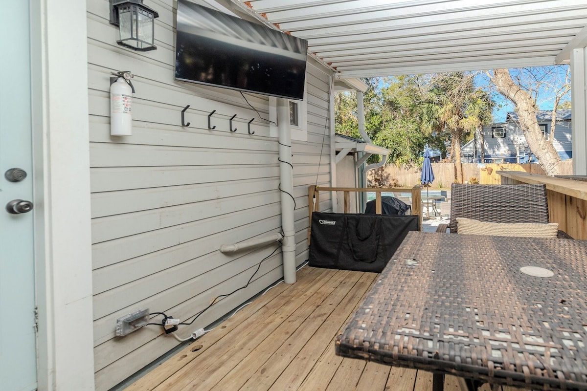 Photo 10 of 3bedroom/2bath home with Private Pool! Downtown St Augustine, quiet and walkable