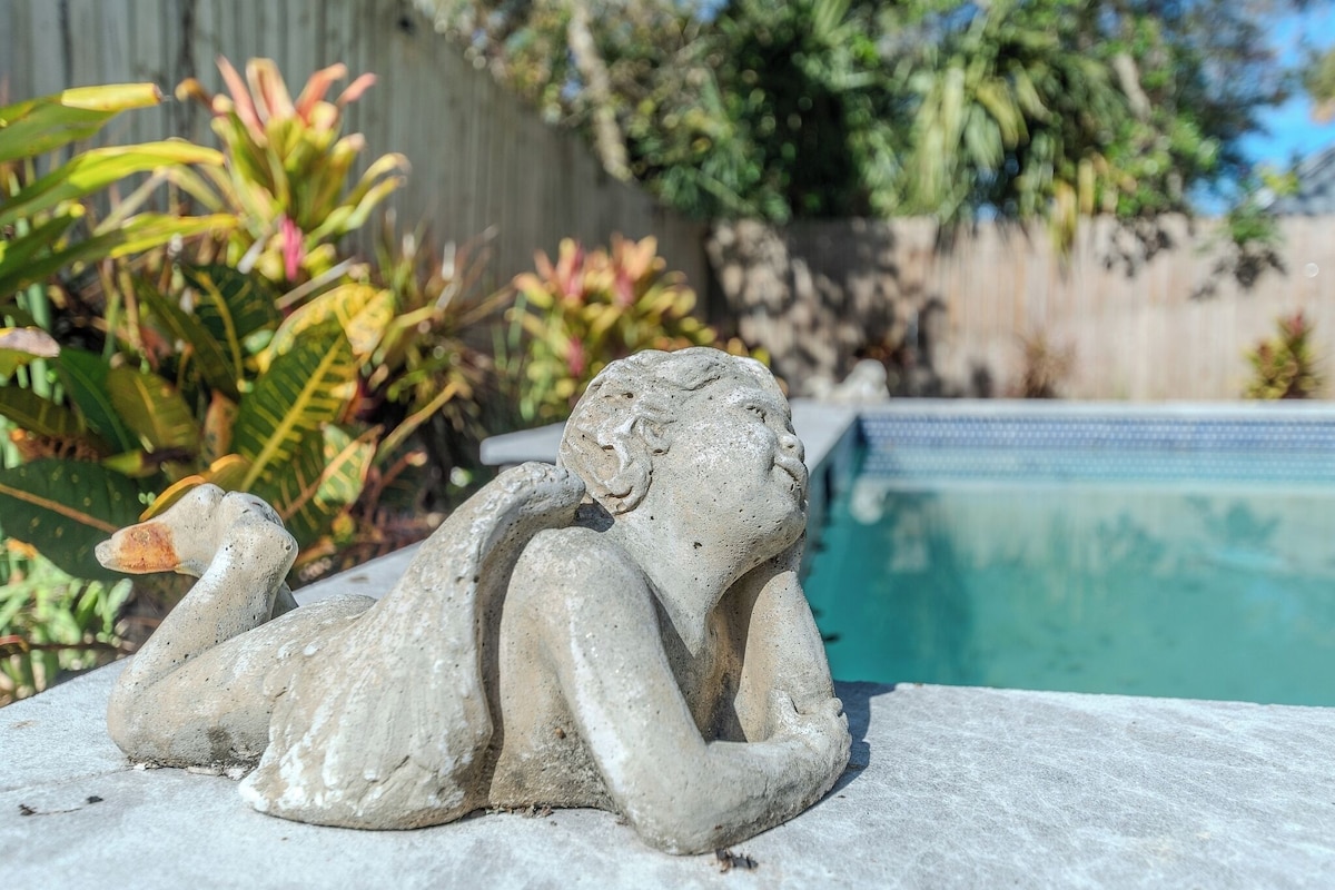 Photo 5 of 3bedroom/2bath home with Private Pool! Downtown St Augustine, quiet and walkable