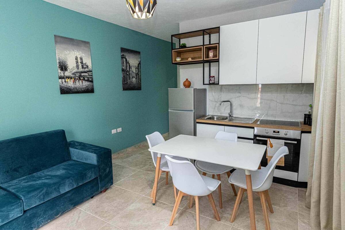 Leilighet – comfort, byutsikt | Oppholdsområde