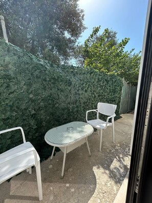 Basic Double Room, Patio | View from room