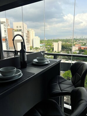 Executive Studio, City View | Private kitchen - Studio Executivo 230m do metro Brooklin (São Paulo)