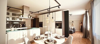 VILLARE8 APARTMENTS - Modern apartment in the countryside with large kitchen and 2 bedrooms 