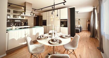 VILLARE8 APARTMENTS - Modern apartment in the countryside with large kitchen and 2 bedrooms