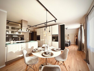 VILLARE8 APARTMENTS - Modern apartment in the countryside with large kitchen and 2 bedrooms