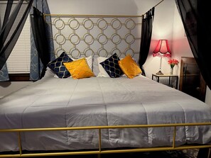 5 bedrooms, in-room safe, iron/ironing board, free WiFi