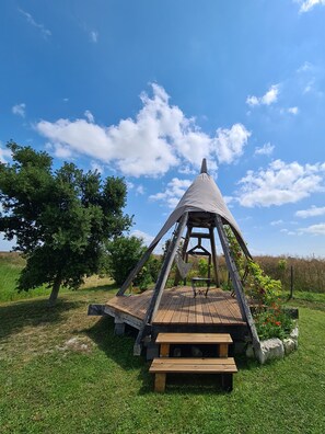 Terrain de l’hébergement 