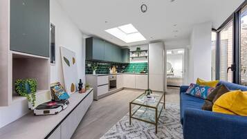 Deluxe House, 1 Double Bed with Sofa bed, Patio | Living area