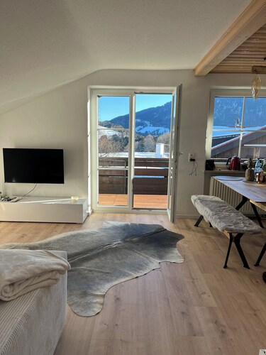 2-Zimmer-Apart.Kuschelnest in Steibis mit  Bergblick
Inkl Oberstaufen Plus Karte