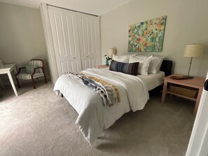 2 dormitorios, tabla de planchar con plancha, wifi y ropa de cama