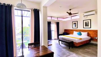 Suite, barrierearm, Balkon
