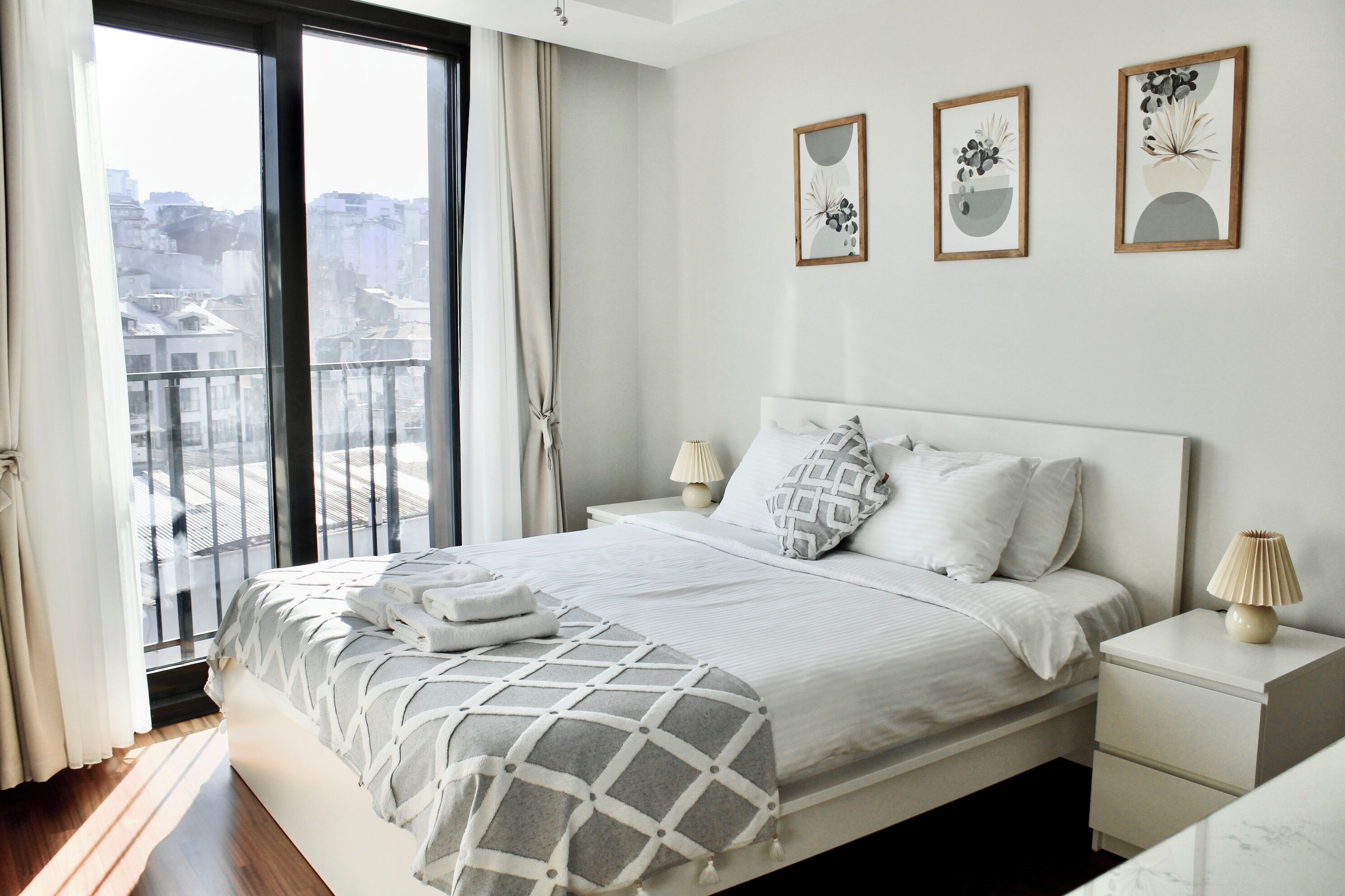 Design Apartment, 2 Bedrooms, City View | Egyptian cotton sheets, premium bedding, individually decorated