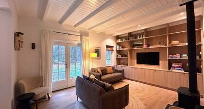 Vrijstaande vakantiewoning midden in het bos