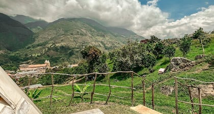 Wake up with a view of the mountains from our Hostal Las Valkirias