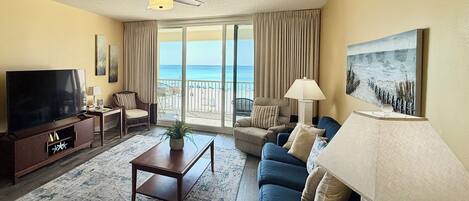 Smart TV, table football, ping pong