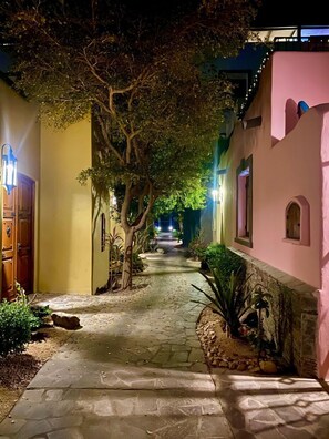 Overnattingsstedets uteområder