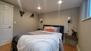 1 soverom, strykejern/-brett, wi-fi og sengetøy