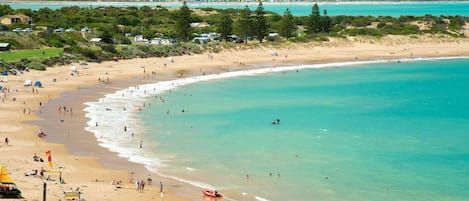 Beach nearby, beach towels