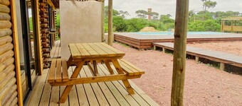 Amazing 2-bedroom bungalow with WiFi, AC in wonderful Punta del Diablo,Uruguay
