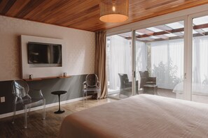 Deluxe-Zimmer, Gartenblick