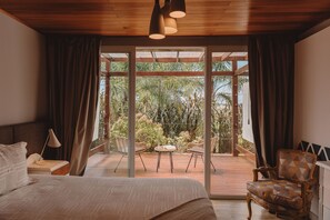 Comfort-Zimmer, Gartenblick