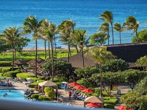 A heated pool - Best Studio Ocean Views at Honua Kai - Soak In Maui Sunsets on This Expansive Lanai -Hokulani 719 (Lahaina)