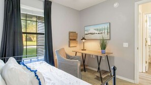 3 bedrooms, iron/ironing board, travel cot, WiFi