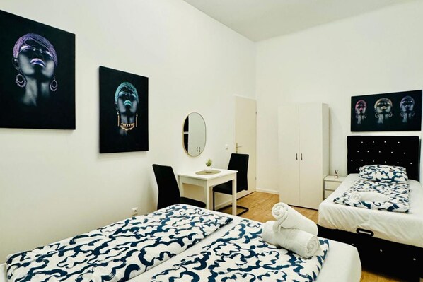 1 chambre, Wi-Fi, draps fournis