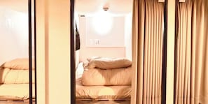 經濟客房, 僅限女士, 非吸煙房 | 1 間臥室、羽絨被、免費無線上網、床單