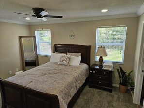 1 makuuhuone, silitysrauta/-lauta, ilmainen Wi-Fi, vuodevaatteet